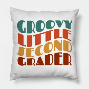 Groovy Little SECOND Grader Pillow