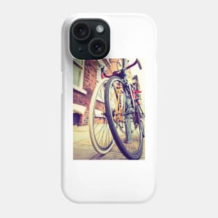 Retro vintage bicycles Phone Case