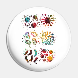 Bacteria Pin