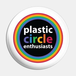 Disc Golf Plastic Circle Enthusiasts Pin