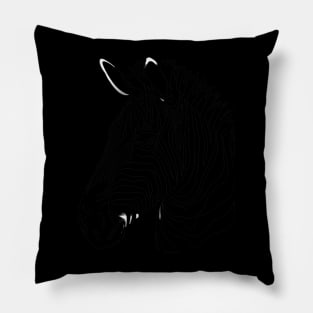 Zebra Wildlife Corridors Pillow