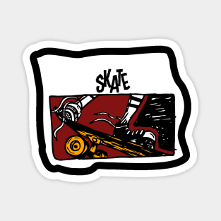 skateboarding Magnet