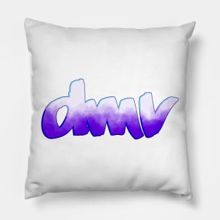 dmv Sunset Purple Pillow