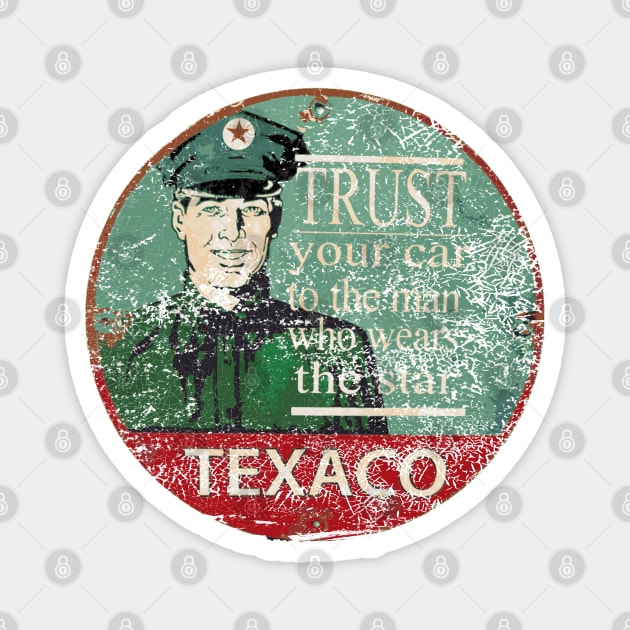 Texaco 1 Magnet by Midcenturydave