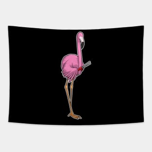 Flamingo Hairdresser Hair clip Tapestry