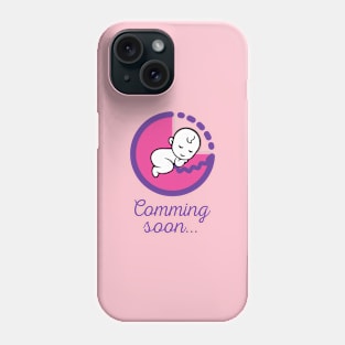 Baby coming soon Phone Case