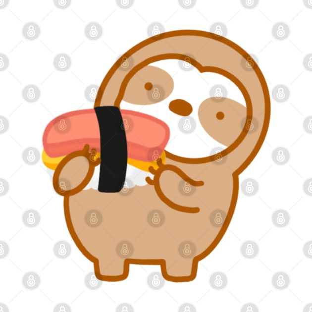 Cute Musubi Sloth by theslothinme