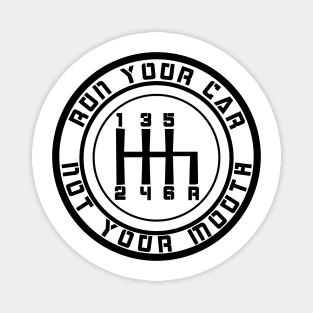 Run your car Magnet