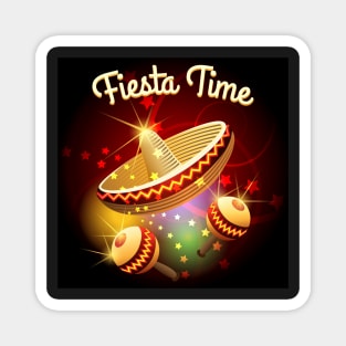 fiesta time theme Magnet