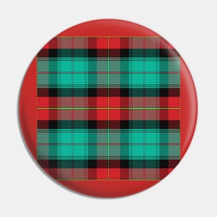 Scottish tartan Prince Edward Island Pin