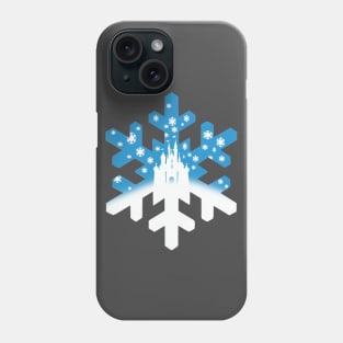 Snowflakes within Snowflake Phone Case