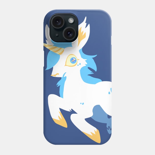 Unicorn Goat Phone Case by sky665