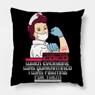 A Proud Nurse Pillow