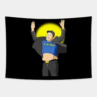 Elon Musk - To the Moon! Tapestry