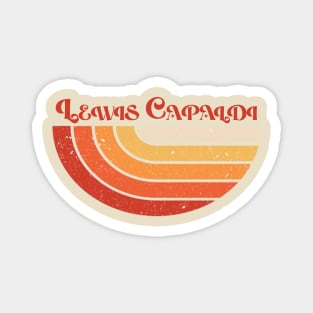 Retro style vintage Lewis Capaldi Magnet