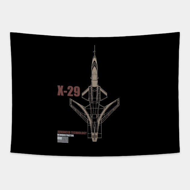 X-29 Tapestry by TCP