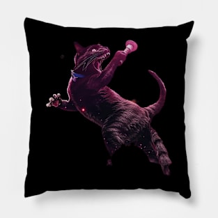 Cat Dinosaur Escape Pillow