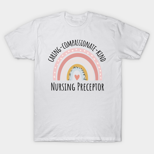 nursing preceptor rainbow pastel - Nursing Preceptor Rainbow Pastel - T-Shirt