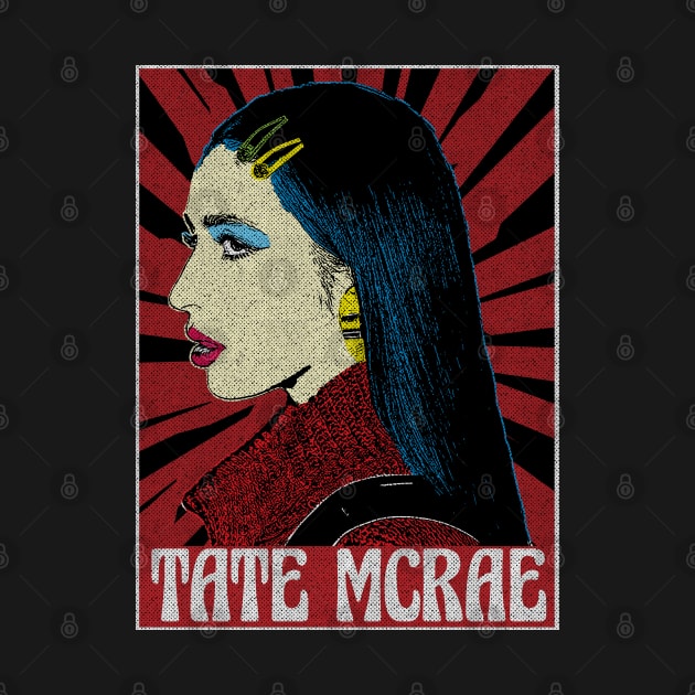 Tate McRae Pop ART by Motor Lipat