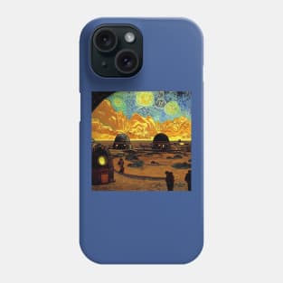 Starry Night in Mos Eisley Tatooine Phone Case