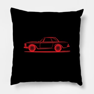 Mercedes Benz Pagoda W113 Pagode Hardtop Red Pillow