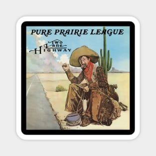 Pure Prairie League Two Lane Highway Magnet