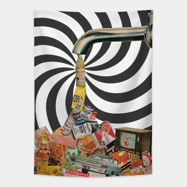 Consume Tapestry by collagebymarianne (Marianne Strickler)