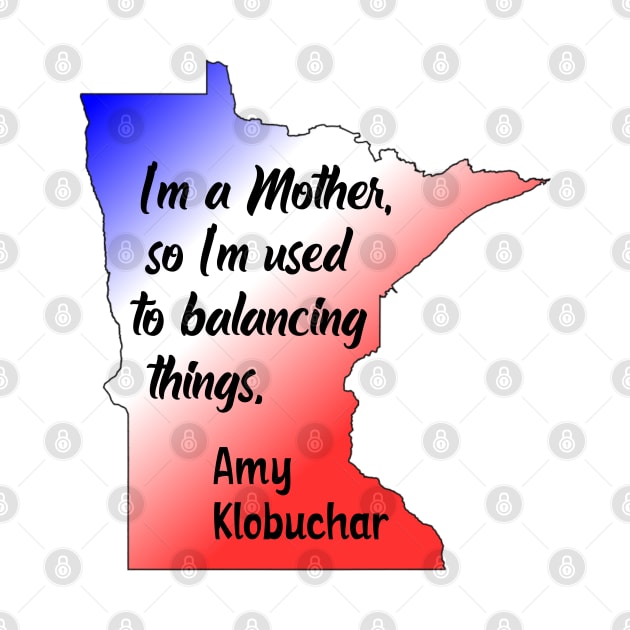 Amy Klobuchar, Minnesota Senator by Cor Designs