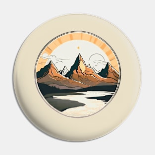 Mountains Pin