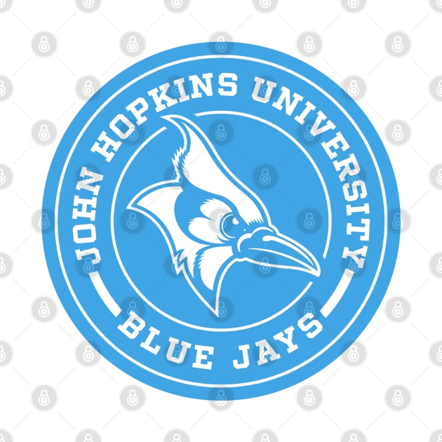 John Hopkins University Blue Jays Circle by Josh Wuflestad