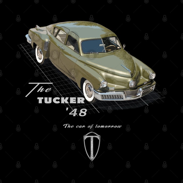 Tucker 48 Torpedo American Classic Car Vintage by Jose Luiz Filho