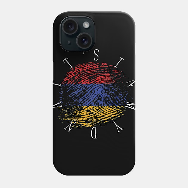 It's In My Dna Armenian Flag Vintage Armenia Gift Phone Case by Grabitees