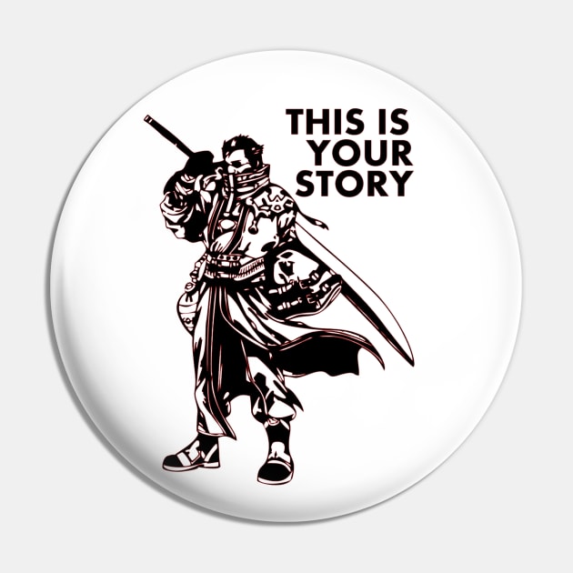 Final Fantasy X Sir Auron Pin by OtakuPapercraft