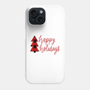 happy holidays Phone Case