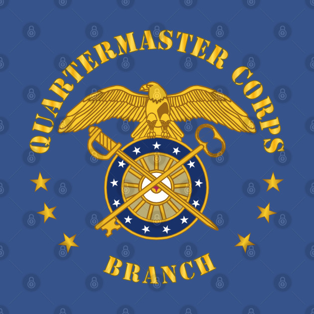 Disover Quartermaster Corps Regiment Branch - Quartermaster Corps Regiment Branch - T-Shirt