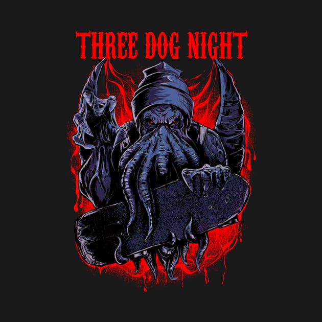 THREE DOG NIGHT BAND MERCHANDISE by Rons Frogss