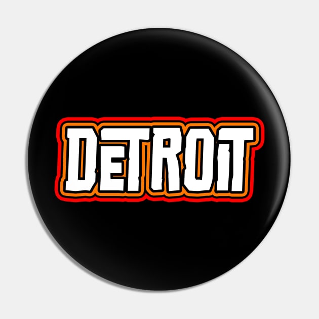 Detroit Pin by Maskumambang