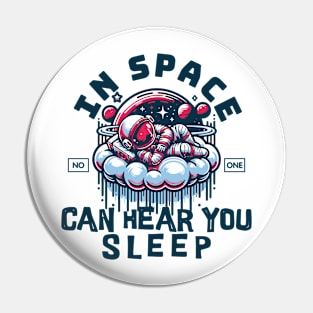 Cosmic Slumber Astronaut's Tranquility Pin