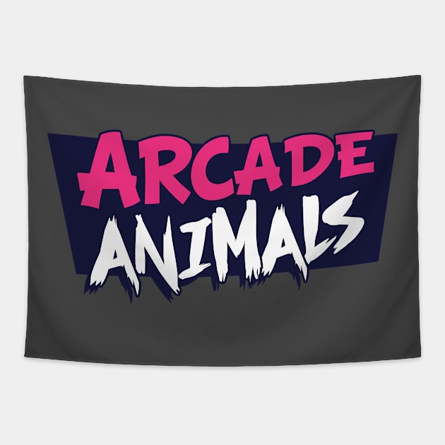 ARCADE ANIMALS Tapestry by Arcade Animals