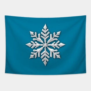 Winter Snowflake || Vector Art Tapestry