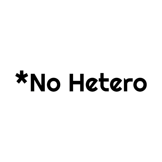 no hetero (black text) by TheSaltReport