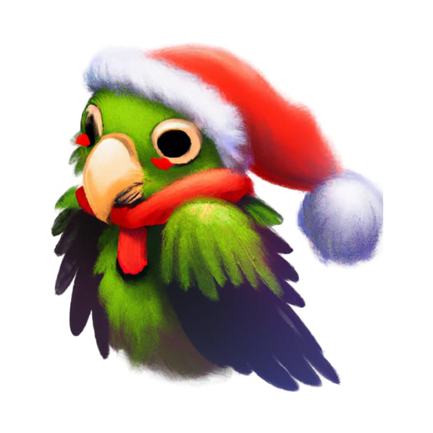 Cute Parrot Drawing by Play Zoo