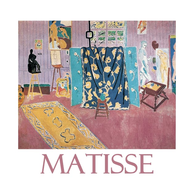 The Pink Studio (1911) by Henri Matisse by Naves