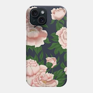 Peony flower pattern Phone Case