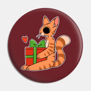 Present Kitty Pin