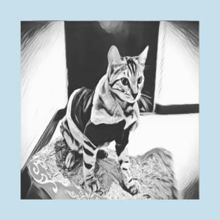 ART TIGER CAT T-Shirt