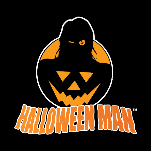 Halloween Man Logo Tee by DrewEdwards