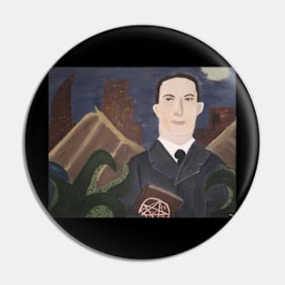 HP Lovecraft Pin