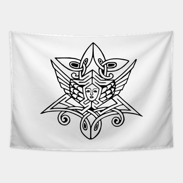 Celtic Queen Tapestry by Vintage Boutique