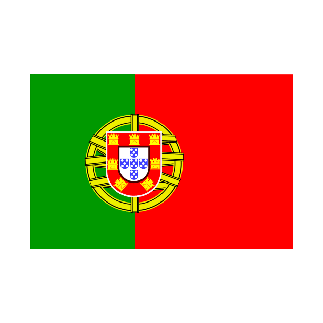 Portugal Flag by Bravuramedia